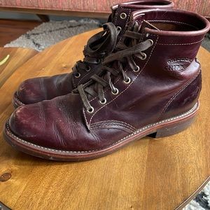 Original Chippewa Collection Men's 6-Inch Service Utility Boot, color: cordovan